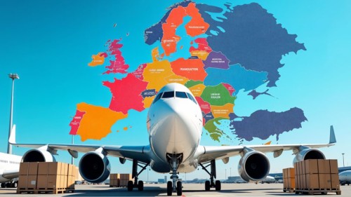 حمل هوایی از اروپا (آلمان، فرانسه، ایتالیا) چگونه انجام می‌ شود؟